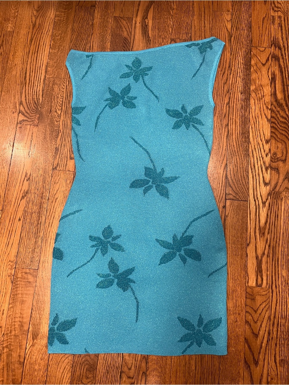 White Fox blue mini dress